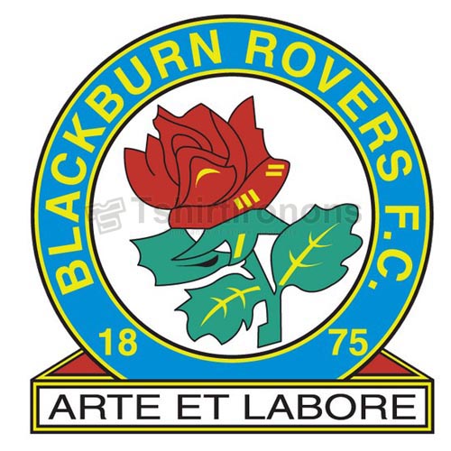 Blackburn Rovers T-shirts Iron On Transfers N3232 - Click Image to Close